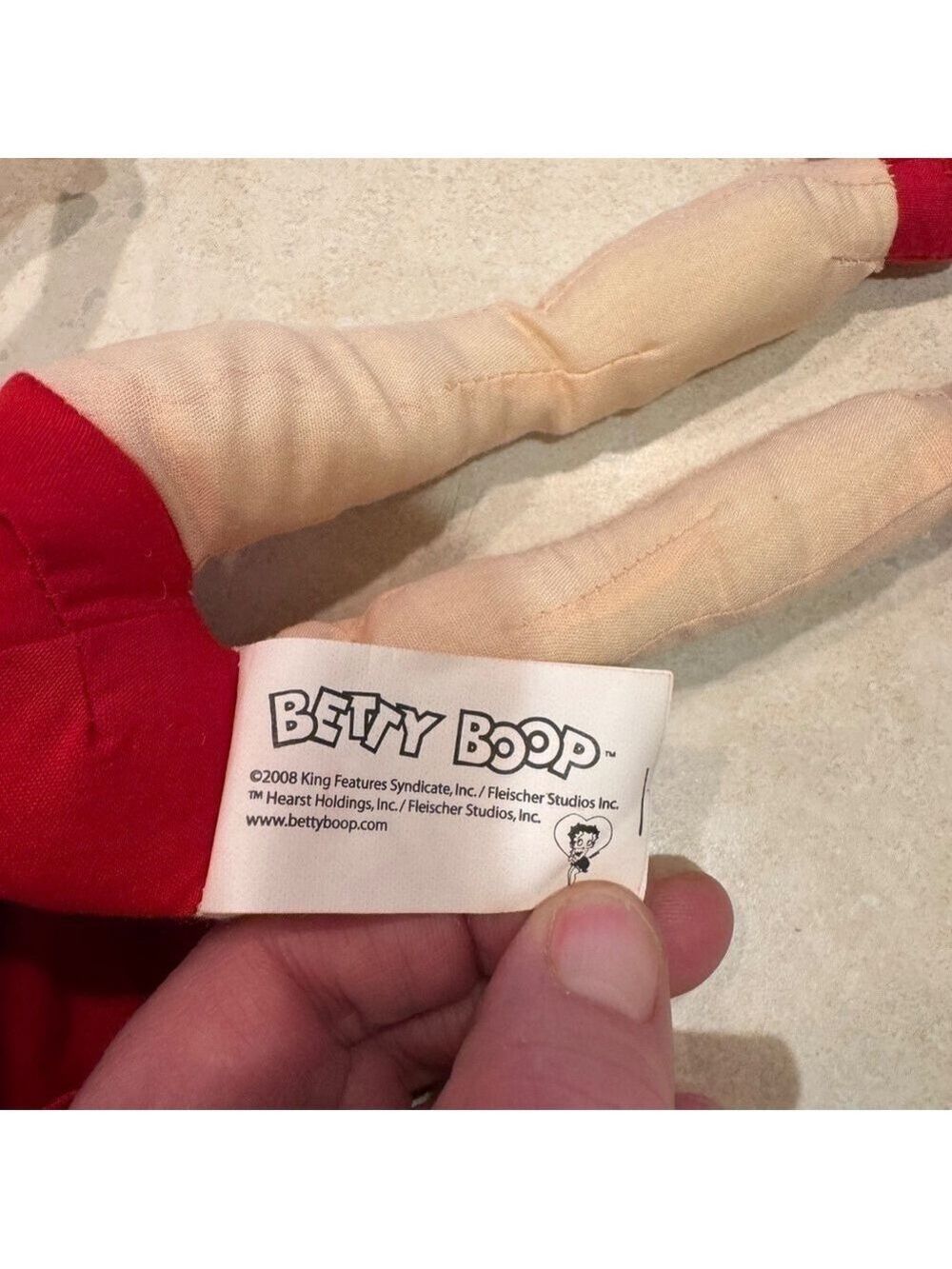 Betty Boop Kelly Toy 10 Inch Plush Rag Doll 2008 - Picture 7 of 8
